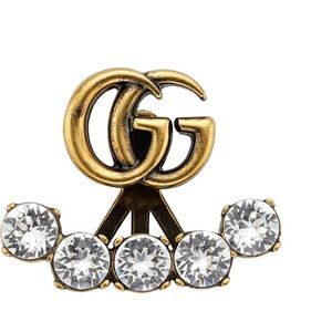 COPY - COPY - Gg pair crystal earrings.